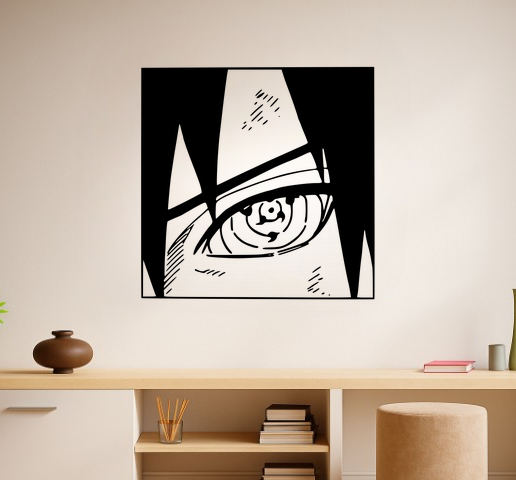 Naruto Sasuke Uchiha With Sharingan