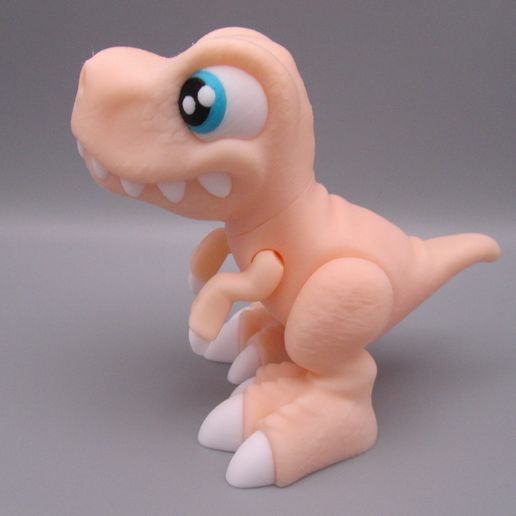 Rexy-The-Tyrannosaurus-3.jpg Rexy The Tyrannosaurus (Easy print and Poseable)