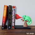 4.jpg Chameleon Bookend