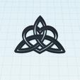 celtic-knot-heart-simple-1.png Celtic Heart, Triquetra, Love Knot, Trinity Knot Charm, Eternal Love Irish, Symbol of Love, pendant, keychain, talisman