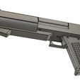 gun4.jpg Star Wars Clone Wars suppressed trooper pistol in 1:12 , 1:6 and 1:1 scales