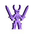 Demon_Skeleton_v1.stl Skeleton Army Recruits: Mages and Demons