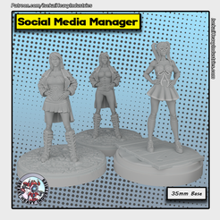 BoomBoom_GroupFront.png 3D file Social Media Manager・Template to download and 3D print
