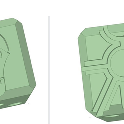 both.PNG Free STL file Necron dice warhammer 40k・3D printable model to download