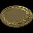Blossom-Harmony-Relief-Floral-Decorative-Medallion-No2-8.jpg Blossom Harmony Relief - Floral Decorative Medallion No2 STL file for 3d printing or CNC