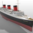 1.jpg SS Normandie ocean liner 1/600 scale printable model kit