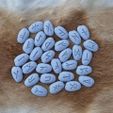 Anglo-Saxon Futhorc.jpg STL file Anglo-Saxon Furthorc Rune Set・3D printable model to download