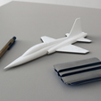 Capture d’écran 2017-04-25 à 19.34.55.png Easy to print T-38 Talon aircraft scale model (esc: 1/64)