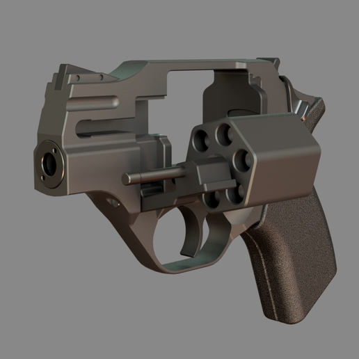 🦏 Chiappa Rhino 20DS - High-Detail 3D Printable Replica・ STL