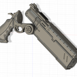 Whole-Break.png Файл 3D Пистолет Вэша из Trigun Stampede・3D модель для печати скачать