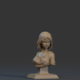 6.397.17.png Mononoke Bust 3D Print