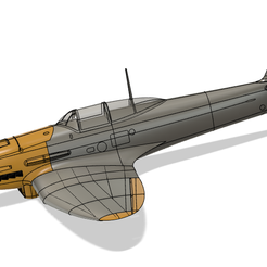 Fuselage12.png He-112B German WWII fighter 600mm (L3D) - Test part