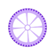 gear_herringbone_8_wheelarms_round_center.stl Customizable (parametric) gear (regular / helix / double helix / herringbone)