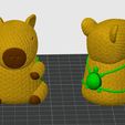 1.jpg Set Knitted Capybara 3MF  files