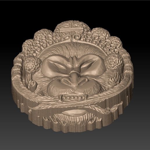 Free STL file Monkey・3D print object to download・Cults