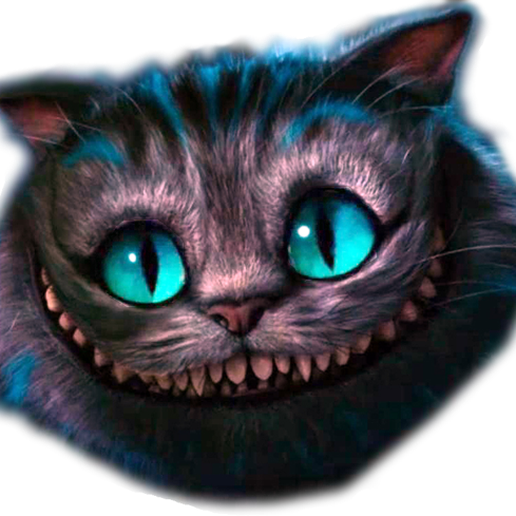 Night Light Lithophane for the Cheshire Cat 3D model