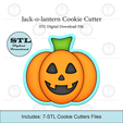 Etsy-Listing-Template-STL.png Jack-o-lantern Cookie Cutter | STL File