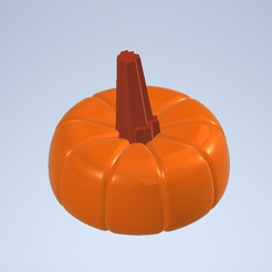 pumpkin.png STL-Datei Cooler Kürbis!・3D-Druckvorlage zum Herunterladen