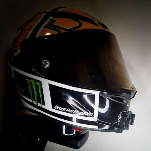 GoPro mount AGV CORSA R 3D model