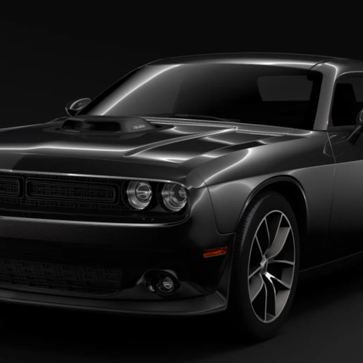DODGE CHALLENGER 1:28 MINI-Z 3D model