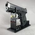 IMG_8150.jpg WE AIRSOFT CYBERGUN M&P 9 COMPACT GUN DISPLAY STAND