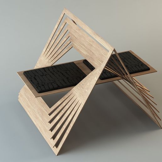 Chair-1005-4.jpg DWG-Datei Stuhl 1005 3D-Modell herunterladen • Design für den 3D-Druck, sunriseHA