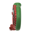 antifa-01-v18-04.png STL file Jewel Fashion fake nose septum hook FAKE NIPPLE PIERCING "Antifa-01" Female Male Septum Barbaella Non-Piercing Body Jewellery Bondage Weight afa-01 3d print cnc・3D print design to download