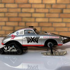 IMG_7722.jpg Archivo STL Porsche 356 Valkyrie Racing 1/24・Plan para descargar y imprimir en 3D