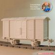 CARRIAGE01DSQ.jpg STL-Datei Wagen-01 für Euroreprap Railroad System・3D-Druckvorlage zum Herunterladen