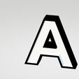A-Black-body-and-cover.jpg Arial 3D Letters for LED