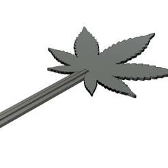 Marijuana-Plant-Tag.jpg Fichier STL Étiquette de plante de marijuana・Plan à imprimer en 3D à télécharger