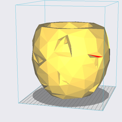 poubelle.png low poly garbage can
