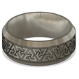 spiral-ring-png.png Archivo STL Anillo triangular en espiral・Modelo para descargar y imprimir en 3D