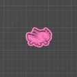 CookieCutter-119.jpg Cute Axolotl Cookie Cutter & Stamp – Kawaii Axolotl STL (2 Inch)