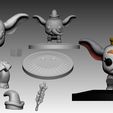 dumboclownparts.jpg Dumbo PopFunko Clown 3D print model
