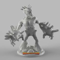 spikey alien 1.jpg Spikey Alien Miniatura
