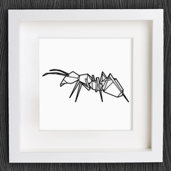 Capture d’écran 2018-01-03 à 10.22.36.png STL-Datei Customizable Origami Ant kostenlos・3D-Druck-Modell zum herunterladen