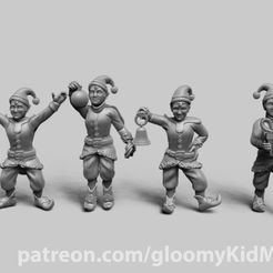 preview2.jpg Free STL file Christmas Elves・3D printable model to download