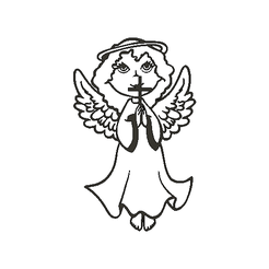 Guardian_angel1.png Archivo STL gratis Ángel de la Guarda・Objeto de impresión 3D para descargar