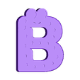 B.stl Alphabet for children. A B C D E