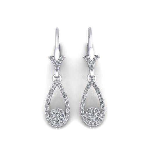 Fancy Earring , Pendent , Solitail Ring And Engagement Ring 3D model