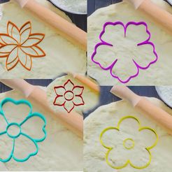 Без-имени-1.jpg Flower (set) cookie cutter