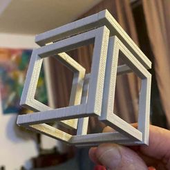 IMG_08402.jpg Archivo STL gratis cubo imposible・Plan de la impresora 3D para descargar
