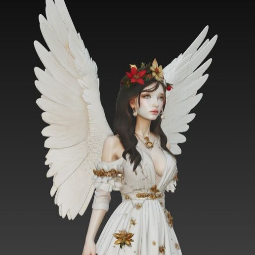 angelc3.jpg Holly Hymn: The Gowned Harbinger