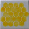 KAT_5041.jpg Honeycomb Tile Stencil - Fits 97mm Tile