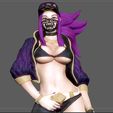 4.jpg AKALI SEXY STATUE LEAGUE OF LEGENDS GAME FEMALE CHARACTER GIRL 3D PRINT