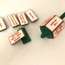 IMG_9668.jpg Free STL file Pirinola party game・3D printing template to download
