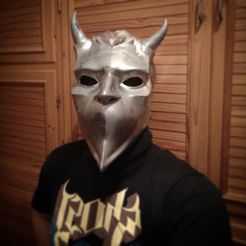Nameless_Ghoul_finished.jpg OBJ file Nameless Ghoul full mask ghost bc・3D printing template to download