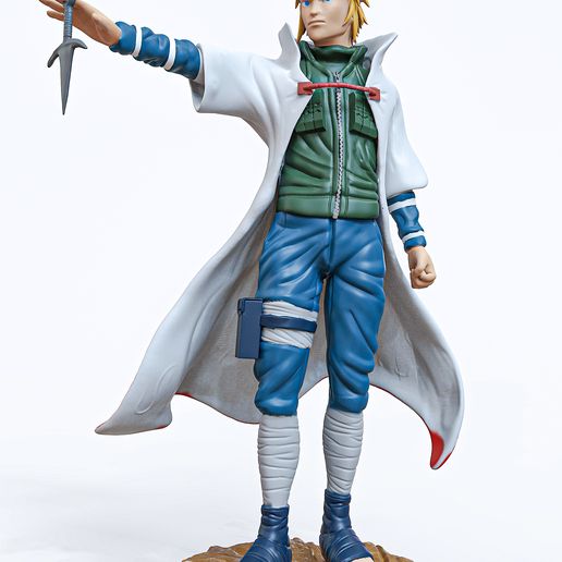 🦸 MINATO NAMIKASE- YONDAIME HOKAGE・ STL File for ・Cults