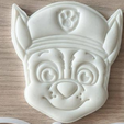 chase.png Chase Paw Patrol Cookie Cutter - Chase Paw Patrol Cookie Cutter